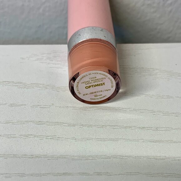 Lorac Alter Ego Lipstick Optimist Light Nude Pink No Box *USED* Rare discontinue - Picture 7 of 8
